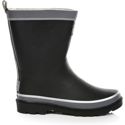 Regatta Grote Buitenkinderen/Kinderen Foxfire Wellington Boots (Zwart)