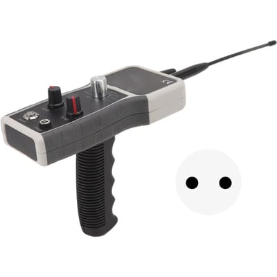 Localisateur de métaux 25 m de profondeur 1800 m de portée sensible 1000 MAH Détecteur d'or pour pierres précieuses extérieures 100 ?240 V AU