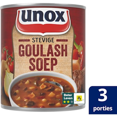 Soep in Blik Goulashsoep