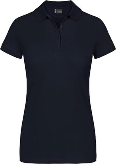 Damespolo 'Promodoro' met korte mouwen Navy - S