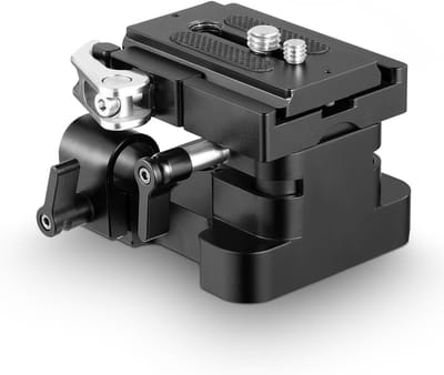 Universele 15mm Rail Support Systeem Basisplaat met Snelle Bevestiging en Hoogte Verstelbare Camera Mount voor LWS Systemen