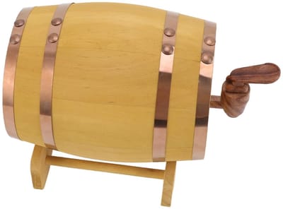 Dailygoods- Whiskyvat 5L - Houten Vaten - Wijnvat - Plantenbak - Ecologische Plank - Aluminiumfolie Voering