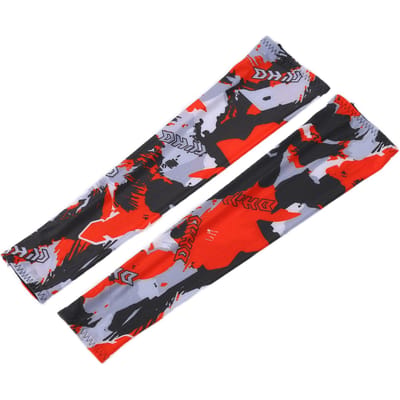 2 Stuks Koelende Armmouwen Nylon Zonbescherming Accessoires voor Fietsen Sport Vissen red