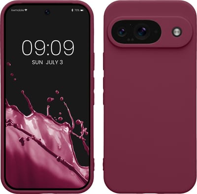 kwmobile telefoonhoesje geschikt voor Google Pixel 9 - Hoesje voor smartphone - Precisie camera uitsnede - In magenta-lila