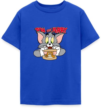 Tom En Jerry Sandwich Muis Broodje T-Shirt Tiener