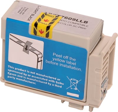ABC huismerk inkt cartridge geschikt voor Epson T7609 light light zwart voor Surecolor SC-P600