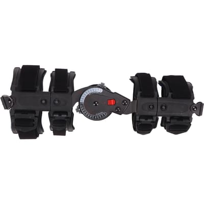 Genouillère coudée articulée avec écharpe Stabilisateur réglable Attelle Support de récupération pour blessure au bras Main gauche black