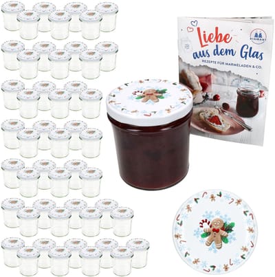 Set van 50 bekers 350 ml To 82 Candyman deksel incl. receptenboekje