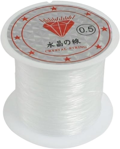 Sterke Transparante Nylon Vissnoer - Snoer 0,5 mm Dikte