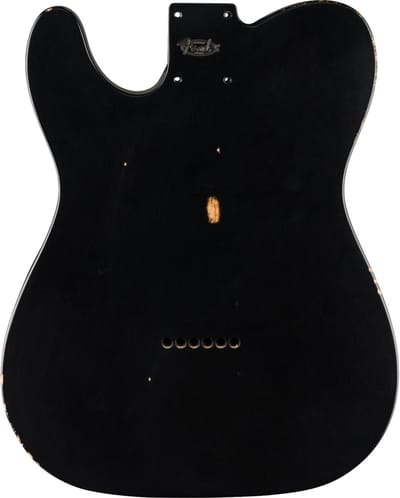 Fender Road Worn 50's Telecaster SS Alder Body Black - Gitaaronderdeel
