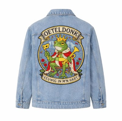 Fjesta© Oeteldonk jasje - Spijker - Kikker koning - Unisex - Maat M