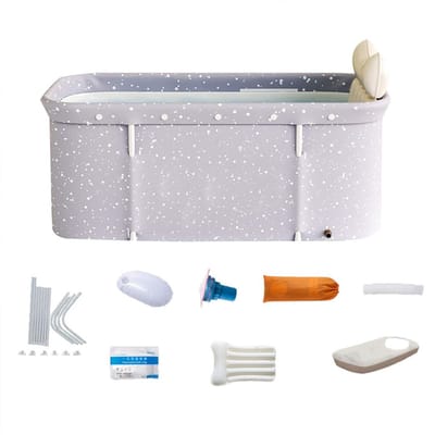VELTRR® Opvouwbaar Bad - Inklapbaar - Zitbad Voor Volwassenen en Kinderen -paars