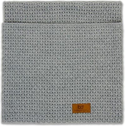 Baby's Only Gebreide ledikantdeken Robust - Baby deken Robust - Dekentje voor jongens en meisjes - Deken voor ledikant - 0.9 TOG - 100x135 cm - Grijs