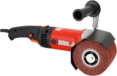Elektrische Polijstmachine - Metaalbewerking Machine - Oppervlakken Behandelen - Krachtige Koperen Motor - 120 mm Roldiameter - One Color