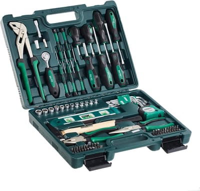 VLSelect® Gereedsschapsset In Koffer - Gereedschapkoffer - Gereedschapkist - 87-Delige Gereedschapskoffer