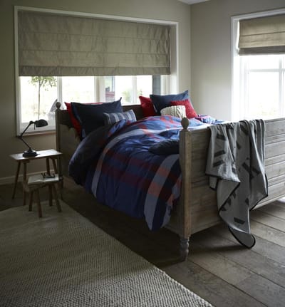 At Home With Marieke Montana dekbedovertrek - Navy - 2-persoons (200x200/220 cm + 2 slopen)
