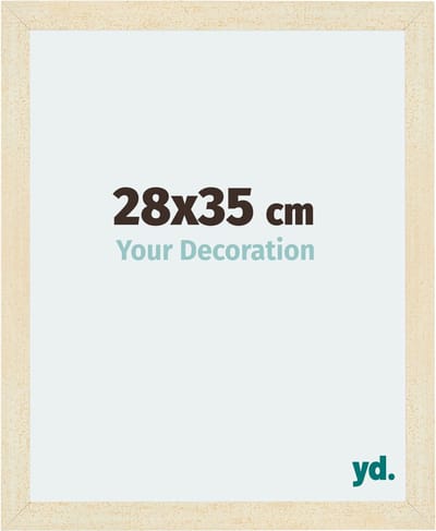 Your Decoration - Fotolijst 28x35 cm - MDF - Zand Geveegd - Mura
