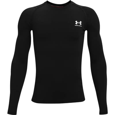 Under Armour T-shirt voor jongens: UA HeatGear Armour T-shirt met lange mouwen