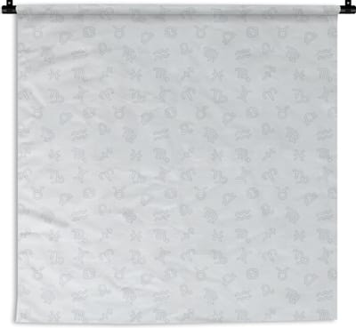Wandkleed - Wanddoek - Sterrenbeeld - Astrologie - Design - 180x180 cm - Wandtapijt