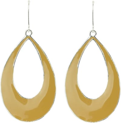 Behave - Oorbellen dames druppelvorm - goudkleur - elegant modern