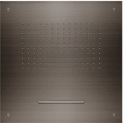 Herzbach LIVING SPA iX PVD rain shower for ceiling installation Multifunction 2 50 x 50 cm, 21.650200.2.40