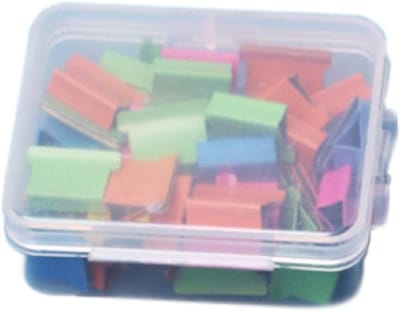 50 Stuks Herbruikbare Stalen Binder Clips - Kleine Klemmen voor Papieren, Documenten en Schoolbenodigdheden