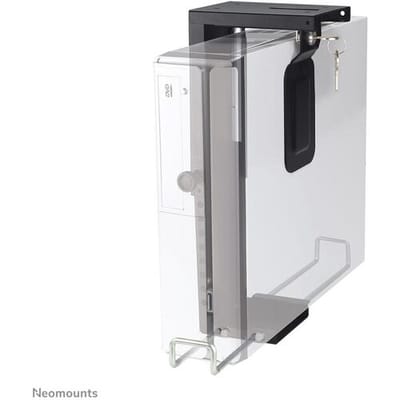 Neomounts CPU-D075BLACK/LK CPU houder - vergrendelbaar - max 10 kg - universeel