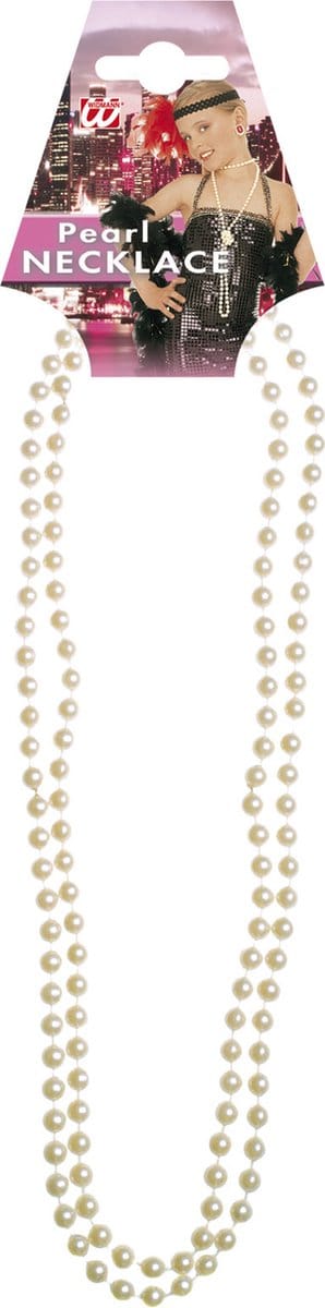 Witte parelketting charleston