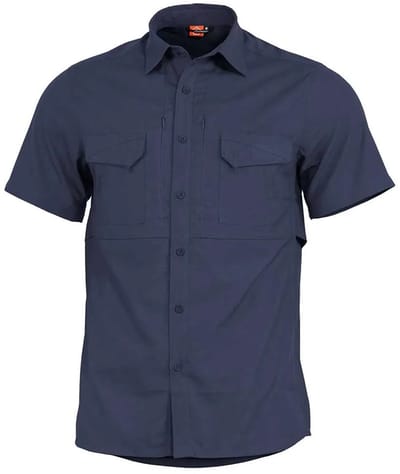 Pentagon Plato S Korte Mouwen Shirt Blauw M Man