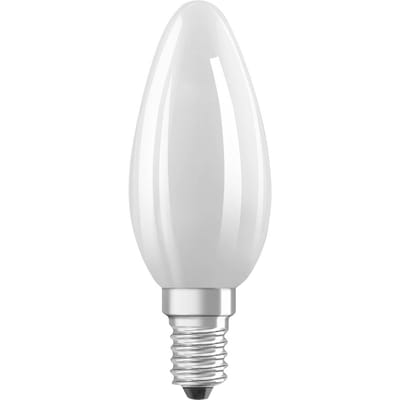 Osram LED Classic E14 Kaars Filament Mat 1.2W 255lm - 827 Zeer Warm Wit | Vervangt 25W
