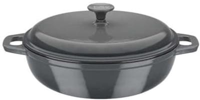 Gietijzeren Stoofpan 30 x 9 cm - Ideaal voor Gezond Koken