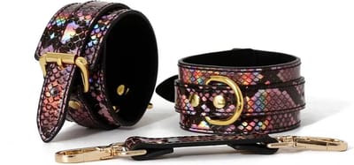 Smart Moves - Polsboeien - PU Leer - Slangenprint Roze
