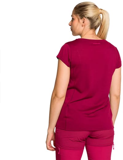 Trangoworld Biella T-shirt Met Korte Mouwen Rood L Vrouw