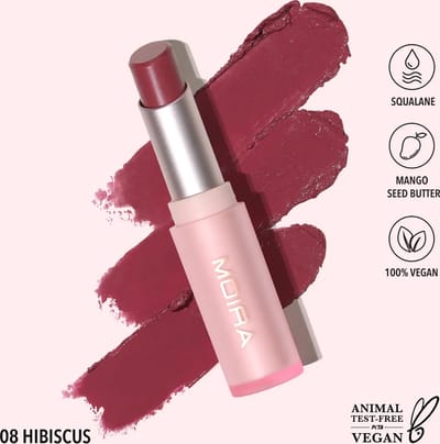 Moira Signature Lipstick 008 Hibiscus