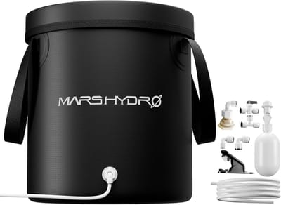 Automatische Navulset - Waterfilter Accessoire - Continu Water Voorzien - Veelzijdige Aansluitingen - 6 Liter Capaciteit - Zwart