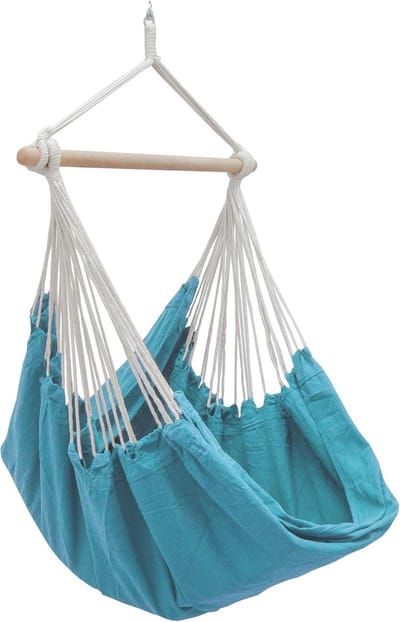 XXL Hangstoel voor 2 Personen - Comfortabele Hangmat met Spreidstok tot 150 kg - Voor Binnen en Buiten