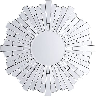VIRE - Wandspiegel - Zilver - MDF