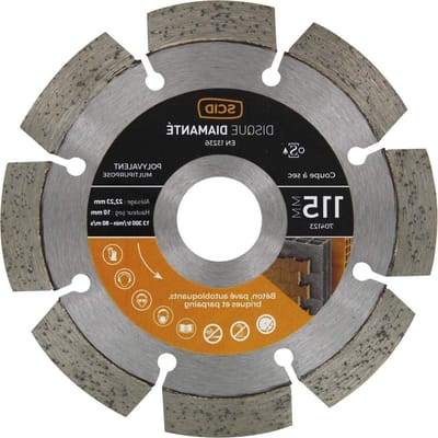 Diamantschijf - Snijschijf - Materiaal Zagen - Gesegmenteerde Snede - 230 mm - N.v.t.