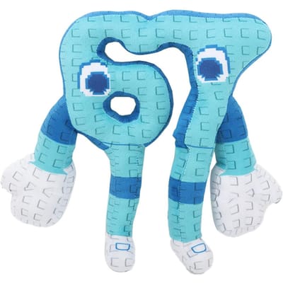 25Cm Steel Een Hersenkronkel Blauw Nee. 67 Pluche Speelgoed Schattige Huis Poppen Spel Omgeving Blauw Nee. 67 Knuffels Zachte Speelgoedjes Voor Kinderen Verjaardagscadeaus 25cm blue