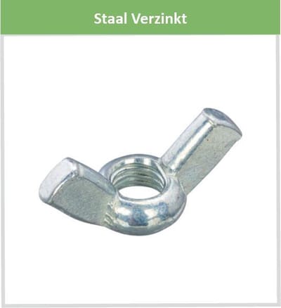 Metaalschroef M3 Vleugelmoer (20 stuks)