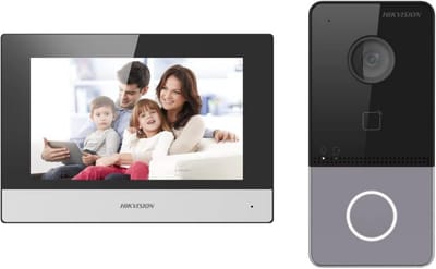 Deurbel Camera Set - Video Intercom Systeem - Veilige Toegang Controle - 7 Inch Binnenpost - PoE Ondersteuning