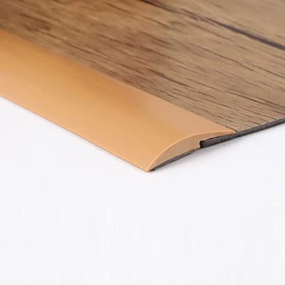 PVC Rubber Drempelstrip voor Tapijt en Vloer - Zelfklevende Overgangsstrip 2 Meter