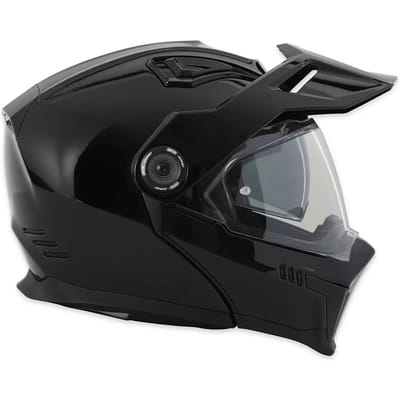 Vemar Motorhelm Hurricane Laser glans wit geel zwart - Maat XL