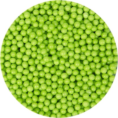 BrandNewCake® Zachte Parels Groen 500gr - Sprinkles - Strooisel - Taartdecoratie