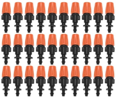 Dailygoods- Misting Nozzle - 50pcs - Verstelbare Tuin Sproeier - Drip Irrigation - Automatische Mist - Duurzaam Kunststof - Eenvoudige Installatie - Sprinkler