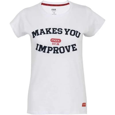 Dames-T-shirt Nox Casual Letras