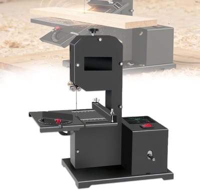Verticale Lintzaag - Houtbewerkingsmachine - Precisie Zagen - 800W Krachtige Motor - 70mm Snijhoogte