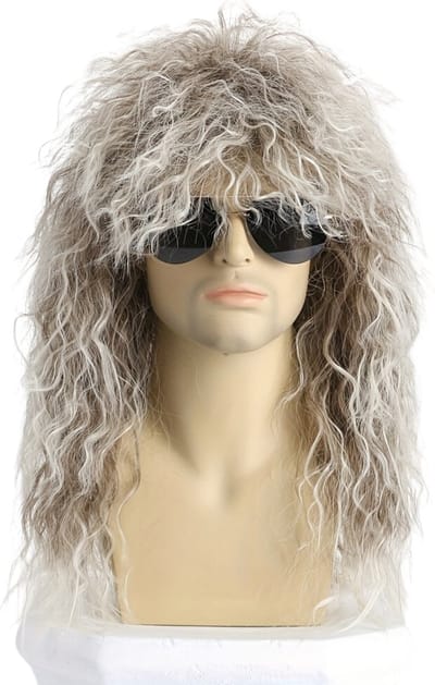 Bovista Pruiken Heren - Haarstuk - Pruik Man - Mannen - Wig - Carnaval - Blond & Bruin