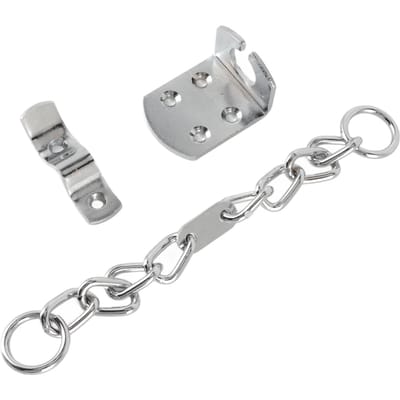 Chaîne de porte Acier inoxydable Chaîne de porte de sécurité Anti-vol pour Hôtel Appartement