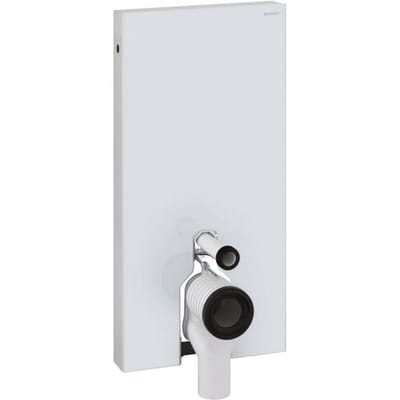 Geberit Monolith sanitary module for pedestal WC, 101 cm, with P-connection bend, water connection on side 131.003.SI.5